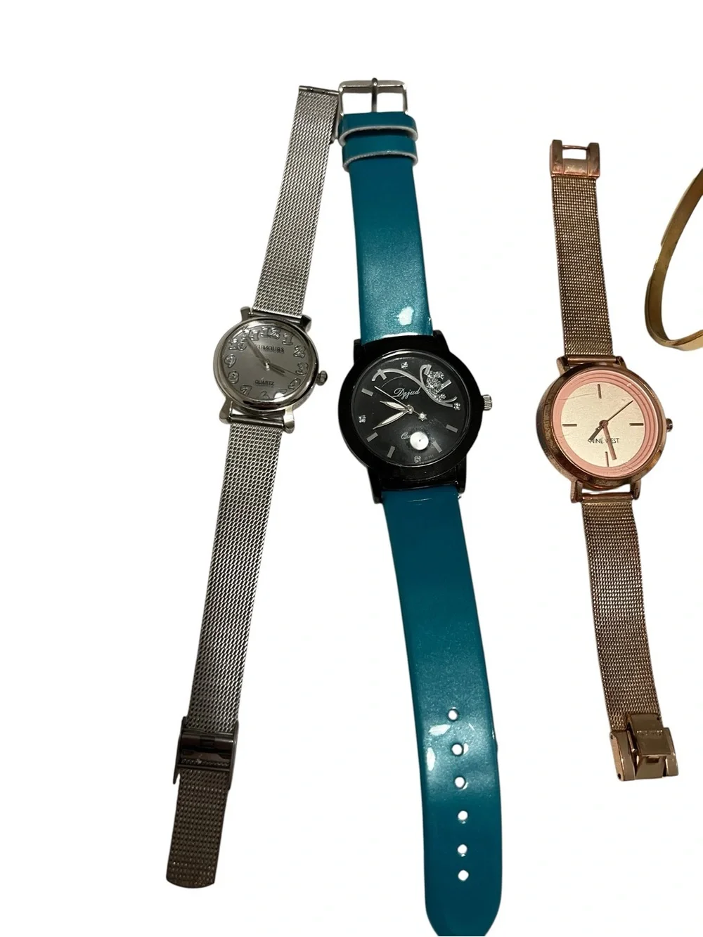 Vintage & Modern Watch Wholesale Lot (12 Pcs) – Nine West, Lucerne, Francesca's